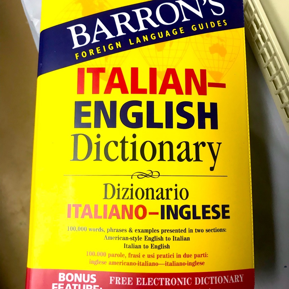 Barron’s Italian-English Dictionary